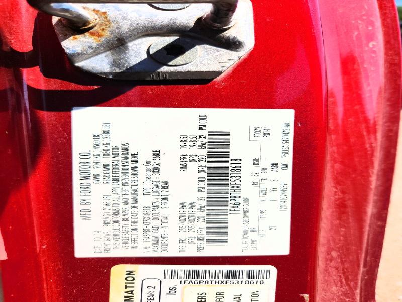 Продаж на аукціоні авто 2015 Ford Mustang, vin: 1FA6P8THXF5318618, номер лоту: 59795996