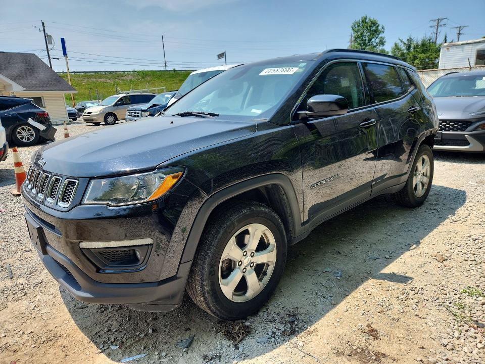 Aukcja sprzedaży 2018 Jeep Compass, vin: 3C4NJDBB0JT232501, numer aukcji: 60587896