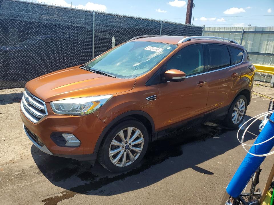 Продажа на аукционе авто 2017 Ford Escape, vin: 1FMCU0J99HUD51357, номер лота: 60381686