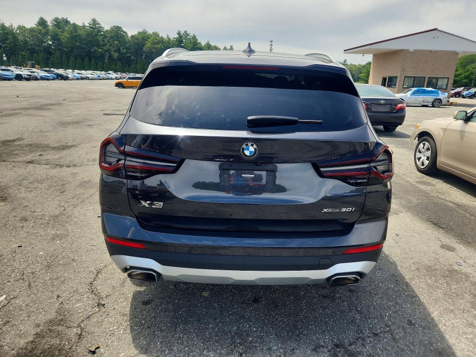 2022 Bmw X3 მანქანა იყიდება აუქციონზე, vin: 5UX53DP00N9M92976, აუქციონის ნომერი: 61014916