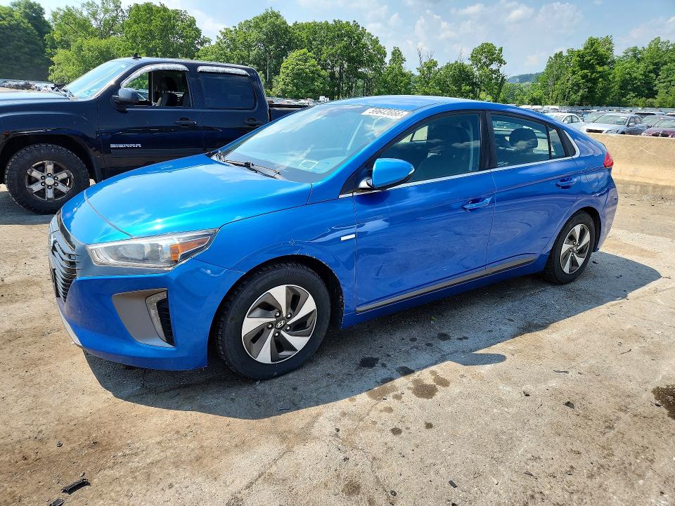 Auction sale of the 2017 Hyundai Ioniq, vin: KMHC75LC0HU049985, lot number: 59643666