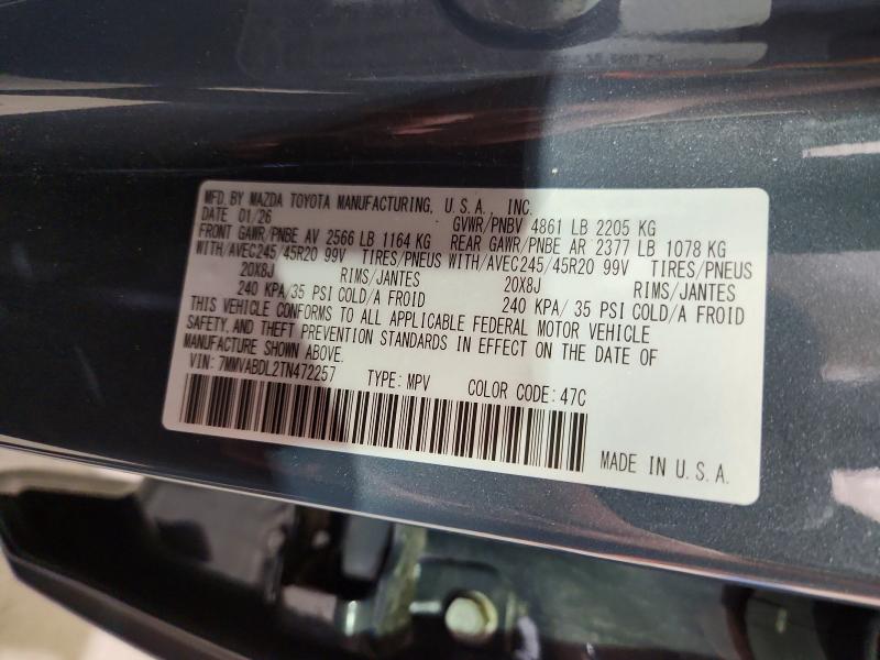 Aukcja sprzedaży 2026 Mazda Cx-50, vin: 7MMVABDL2TN472257, numer aukcji: 60625556