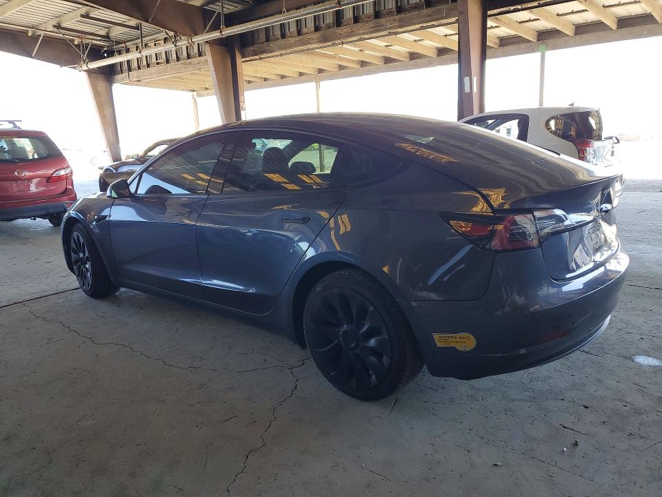 2022 Tesla Model 3 მანქანა იყიდება აუქციონზე, vin: 5YJ3E1EA0NF155176, აუქციონის ნომერი: 60873486