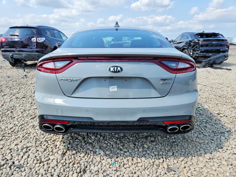 61539626 :رقم المزاد ، KNAE55LC6J6039150 vin ، 2018 Kia Stinger مزاد بيع
