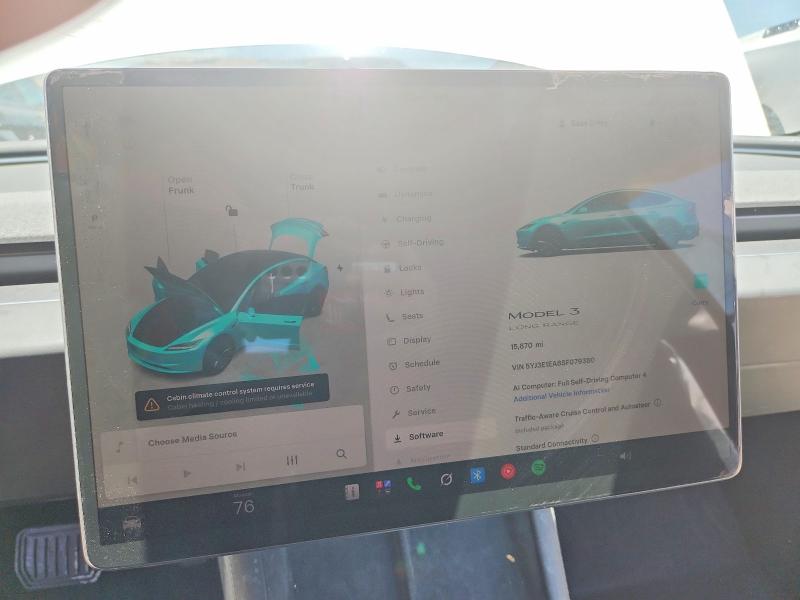 Продаж на аукціоні авто 2025 Tesla Model 3, vin: 5YJ3E1EA8SF079380, номер лоту: 59892956