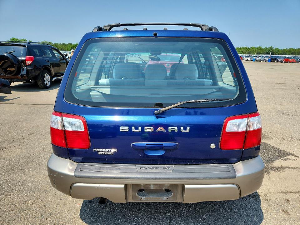 2002 Subaru Forester მანქანა იყიდება აუქციონზე, vin: JF1SF65552H734240, აუქციონის ნომერი: 59276396
