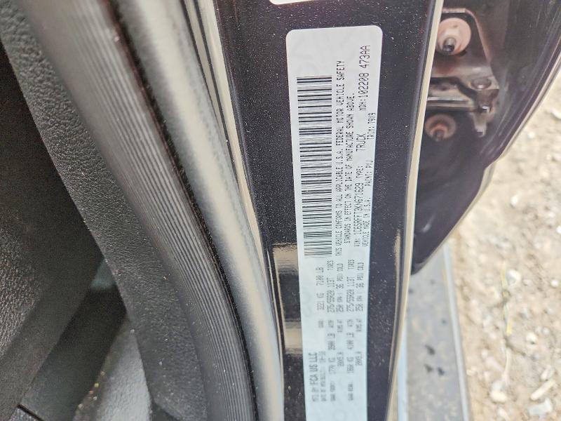 61596506 :رقم المزاد ، 1C6SRFFT3KN671629 vin ، 2019 Ram 1500 مزاد بيع
