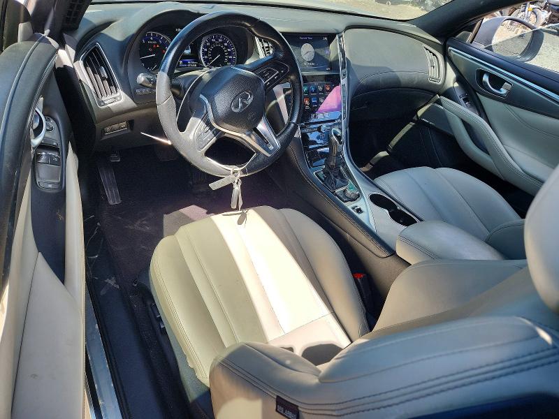 62487376 :رقم المزاد ، JN1CV7EL4HM320973 vin ، 2017 Infiniti Q60 مزاد بيع