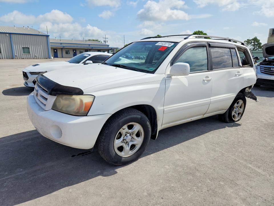 Продажа на аукционе авто 2006 Toyota Highlander 4d 2wd, vin: JTEGP21A360110350, номер лота: 61420716