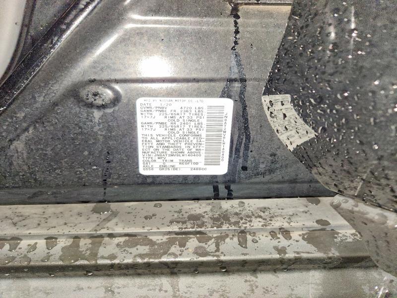 Продаж на аукціоні авто 2020 Nissan Rogue, vin: JN8AT2MV8LW140400, номер лоту: 62528746