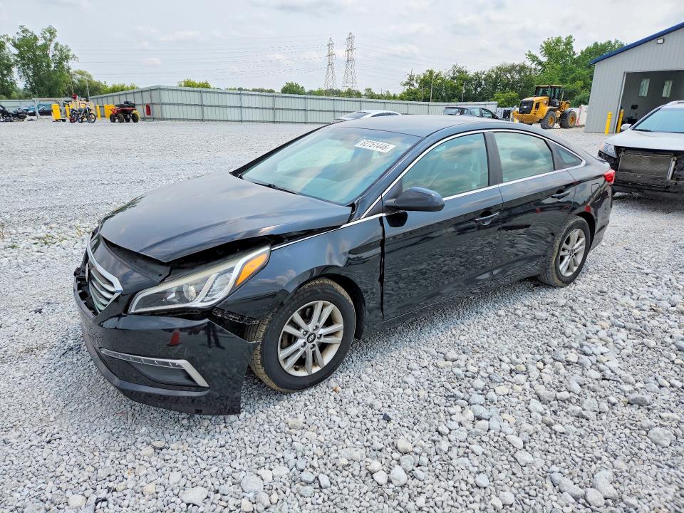 2015 Hyundai Sonata მანქანა იყიდება აუქციონზე, vin: 5NPE24AF4FH206041, აუქციონის ნომერი: 62751446