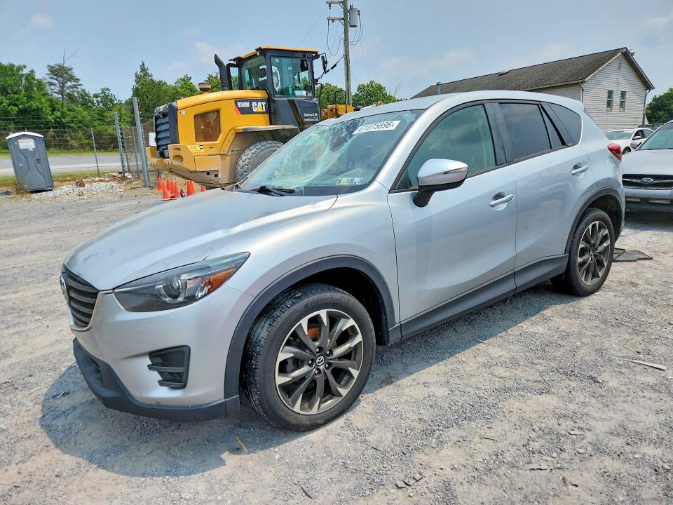 2016 Mazda Cx-5 მანქანა იყიდება აუქციონზე, vin: JM3KE4DY1G0727487, აუქციონის ნომერი: 61075896