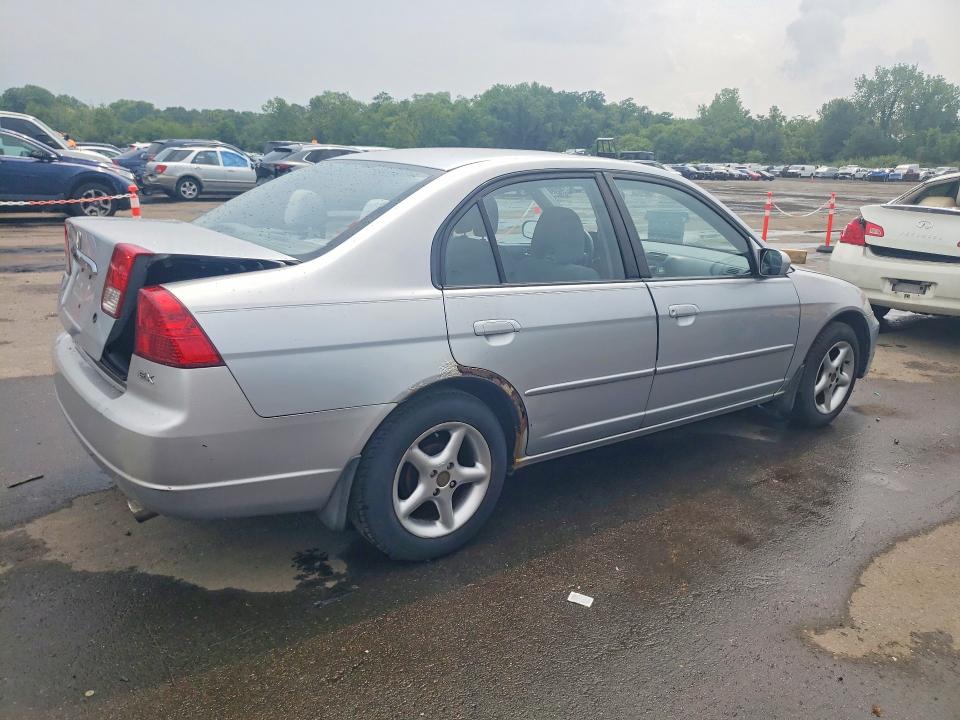 Продаж на аукціоні авто 2003 Honda Civic, vin: 2HGES26783H524806, номер лоту: 62926286