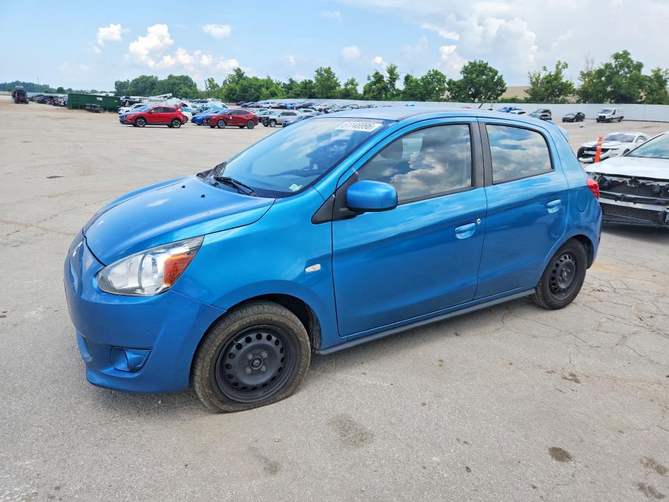 2015 Mitsubishi Mirage მანქანა იყიდება აუქციონზე, vin: ML32A3HJ5FH060292, აუქციონის ნომერი: 61146996