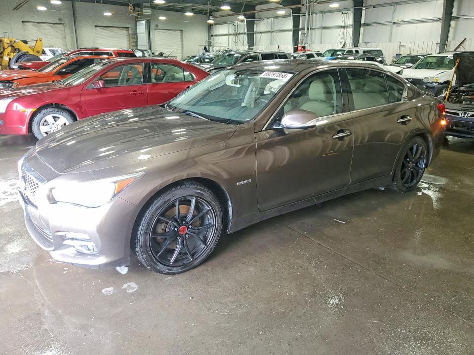 Продаж на аукціоні авто 2014 Infiniti Q50 Hybrid, vin: JN1AV7AR3EM702182, номер лоту: 59297866