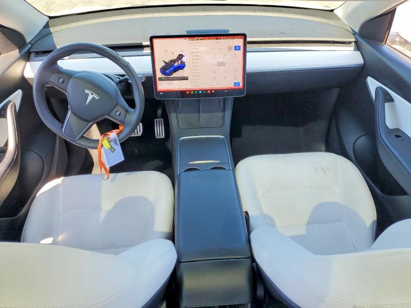 2022 Tesla Model Y მანქანა იყიდება აუქციონზე, vin: 7SAYGDEF8NF408745, აუქციონის ნომერი: 61912776