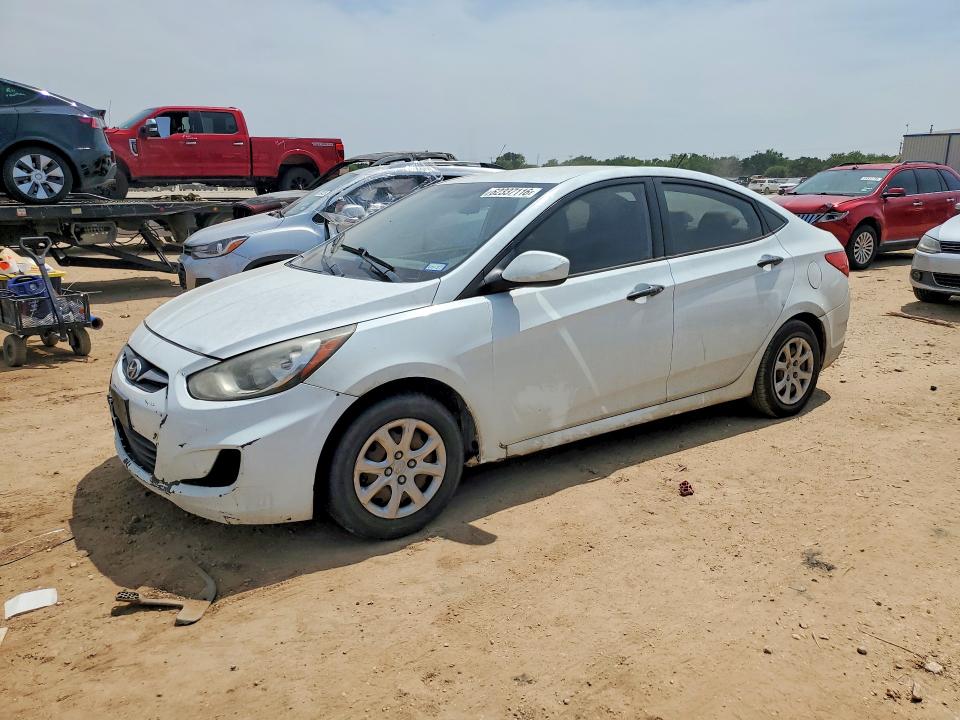62337116 :رقم المزاد ، KMHCT4AE9CU054086 vin ، 2012 Hyundai Accent مزاد بيع