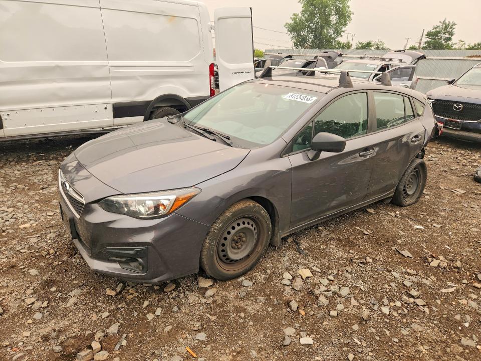 61234956 :رقم المزاد ، 4S3GTAA62J3721905 vin ، 2018 Subaru Impreza مزاد بيع