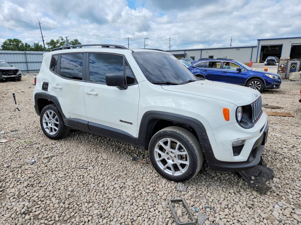 2022 Jeep Renegade მანქანა იყიდება აუქციონზე, vin: ZACNJDB10NPN62379, აუქციონის ნომერი: 61995696