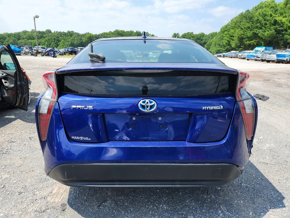 61318426 :رقم المزاد ، JTDKBRFUXG3529921 vin ، 2016 Toyota Prius مزاد بيع