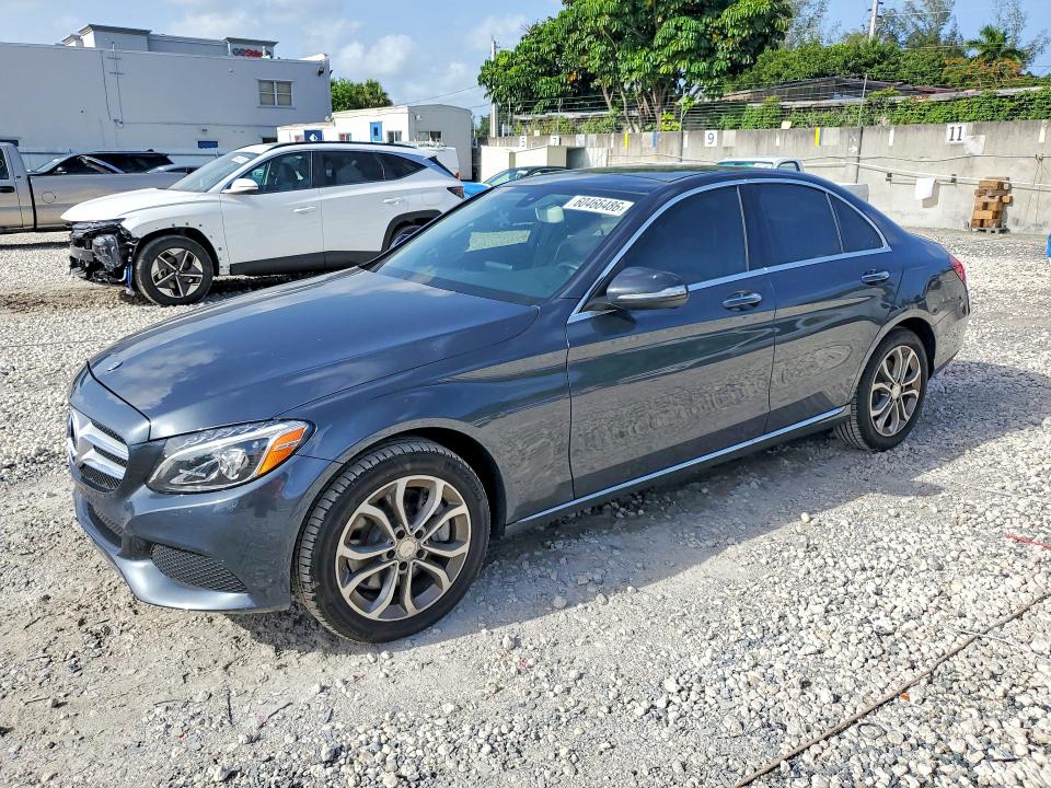2015 Mercedes-benz C მანქანა იყიდება აუქციონზე, vin: 55SWF4KB7FU063149, აუქციონის ნომერი: 60466486