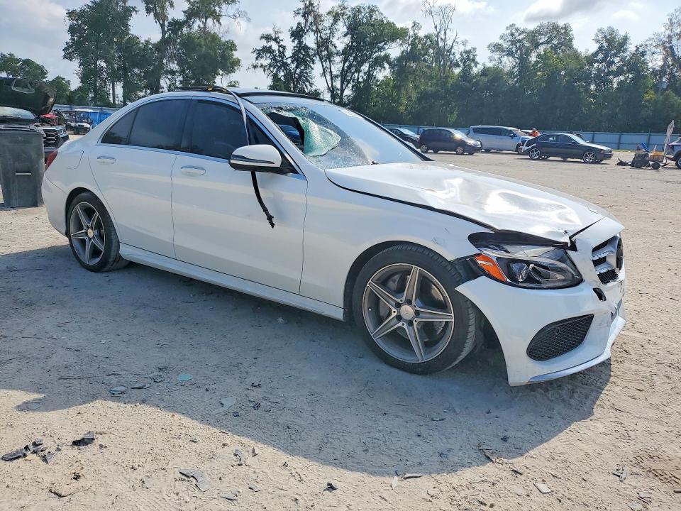 2016 Mercedes-benz C მანქანა იყიდება აუქციონზე, vin: 55SWF4JB7GU170544, აუქციონის ნომერი: 62390056