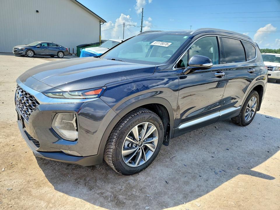 2020 Hyundai Santa Fe მანქანა იყიდება აუქციონზე, vin: 5NMS3CAD2LH249892, აუქციონის ნომერი: 61178076