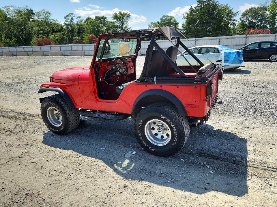 Продажа на аукционе авто 1978 Jeep Jeep Cj5, vin: J8F83AA001505, номер лота: 63162046