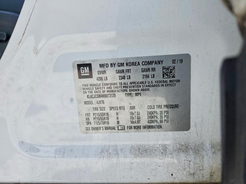 Продаж на аукціоні авто 2019 Buick Encore, vin: KL4CJCSM4KB873120, номер лоту: 61498776
