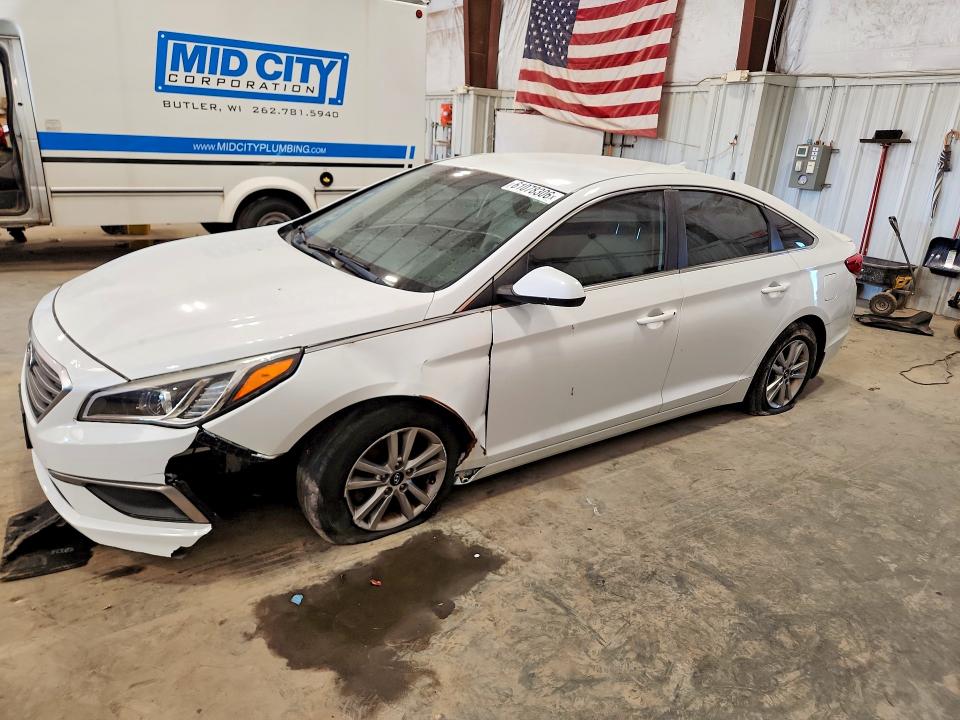 61078306 :رقم المزاد ، 5NPE24AF8GH376971 vin ، 2016 Hyundai Sonata مزاد بيع