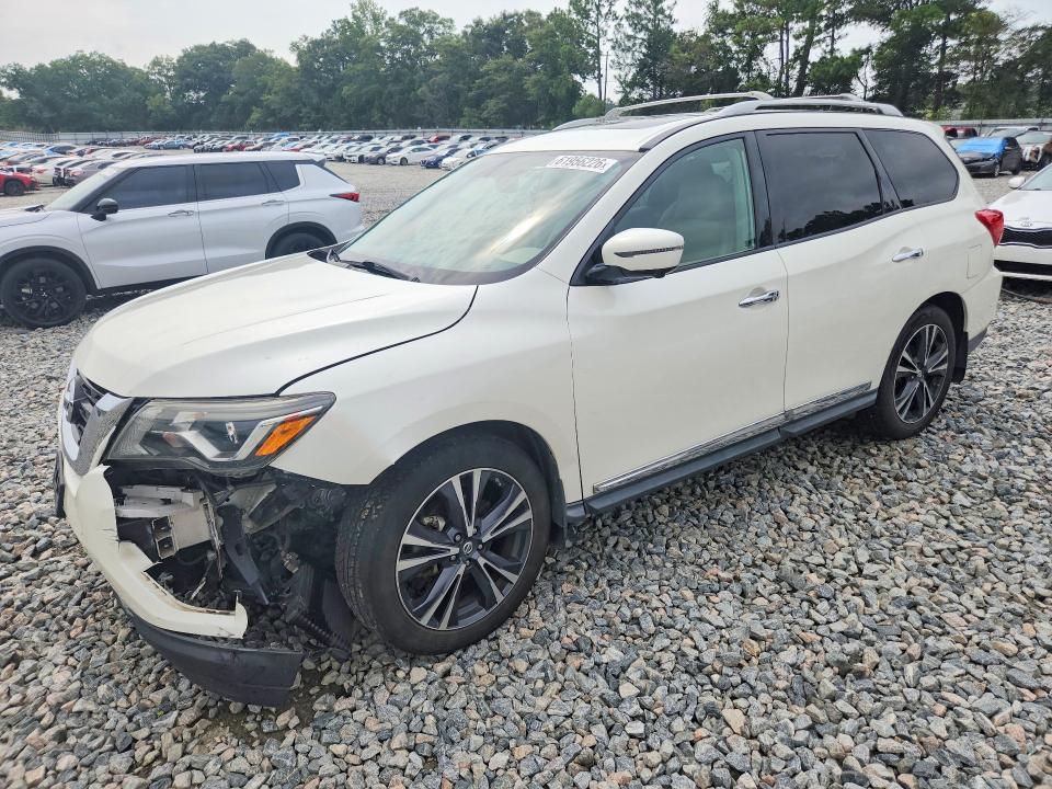 2017 Nissan Pathfinder მანქანა იყიდება აუქციონზე, vin: 5N1DR2MN9HC622515, აუქციონის ნომერი: 61956226
