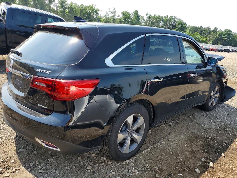 2016 Acura Mdx მანქანა იყიდება აუქციონზე, vin: 5FRYD4H21GB051473, აუქციონის ნომერი: 61204476
