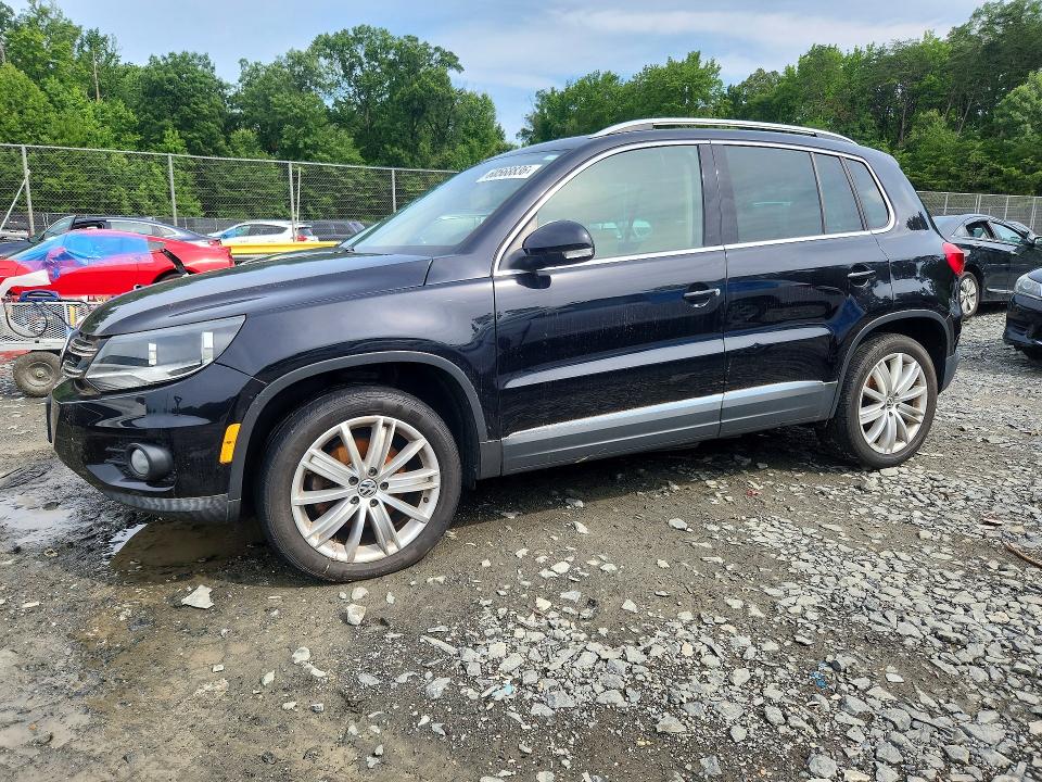 Продажа на аукционе авто 2014 Volkswagen Tiguan, vin: WVGAV3AXXEW608871, номер лота: 60568836