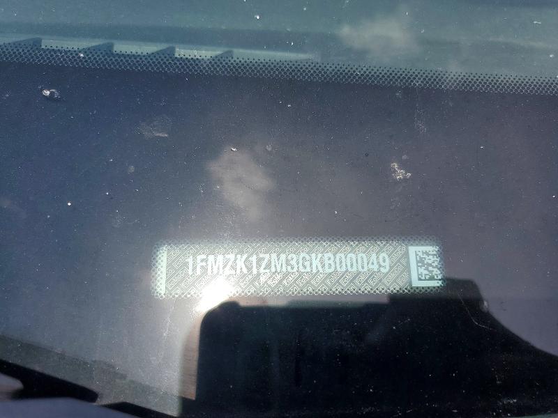 59980846 :رقم المزاد ، 1FMZK1ZM3GKB00049 vin ، 2016 Ford Transit مزاد بيع
