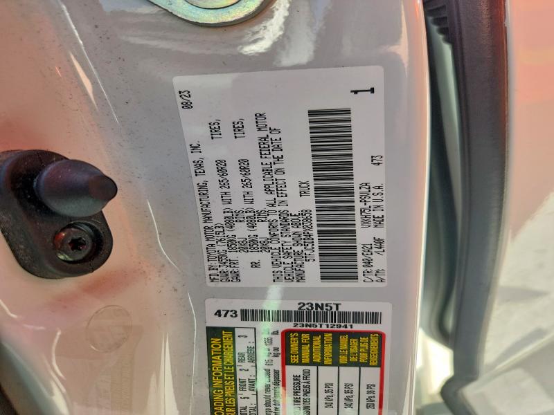 2023 Toyota Tundra მანქანა იყიდება აუქციონზე, vin: 5TFJC5DB4PX038658, აუქციონის ნომერი: 61350696