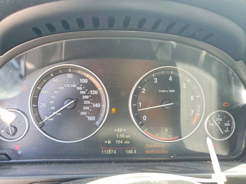 2012 Bmw 550 მანქანა იყიდება აუქციონზე, vin: WBAFR9C58CDV58409, აუქციონის ნომერი: 60845566