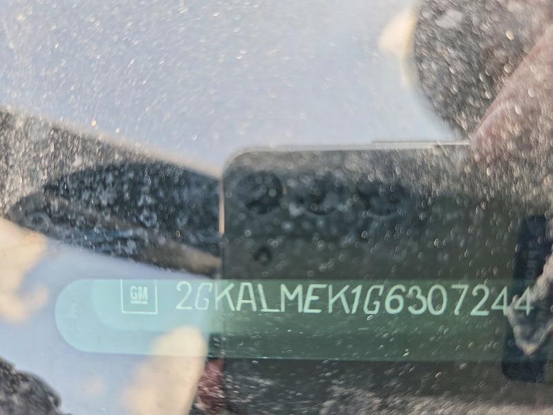 Продажа на аукционе авто 2016 Gmc Terrain, vin: 2GKALMEK1G6307244, номер лота: 63081786