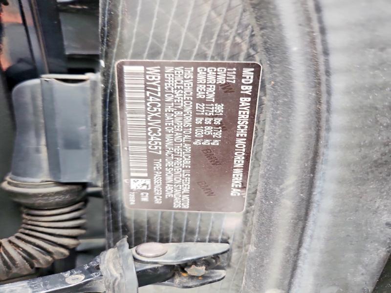 Продаж на аукціоні авто 2018 Bmw I3, vin: WBY7Z4C5XJVC34557, номер лоту: 62659206