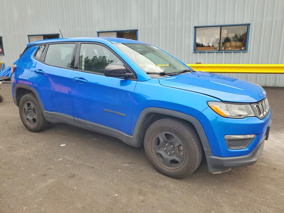 2018 Jeep Compass მანქანა იყიდება აუქციონზე, vin: 3C4NJCAB4JT471223, აუქციონის ნომერი: 62039496