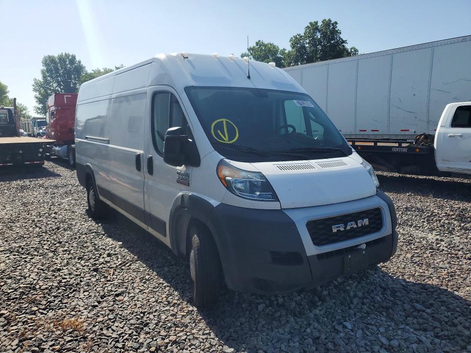 57833086 :رقم المزاد ، 3C6MRVJG0ME539092 vin ، 2021 Ram Promaster 3500 مزاد بيع