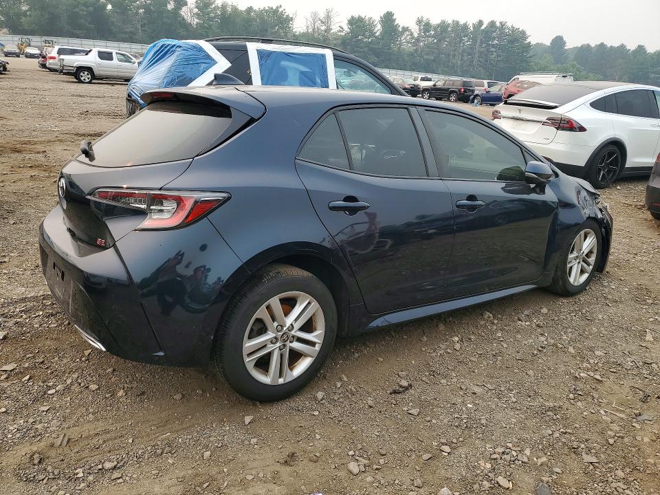 61372766 :رقم المزاد ، JTNK4RBE1K3061350 vin ، 2019 Toyota Corolla Hatchback مزاد بيع