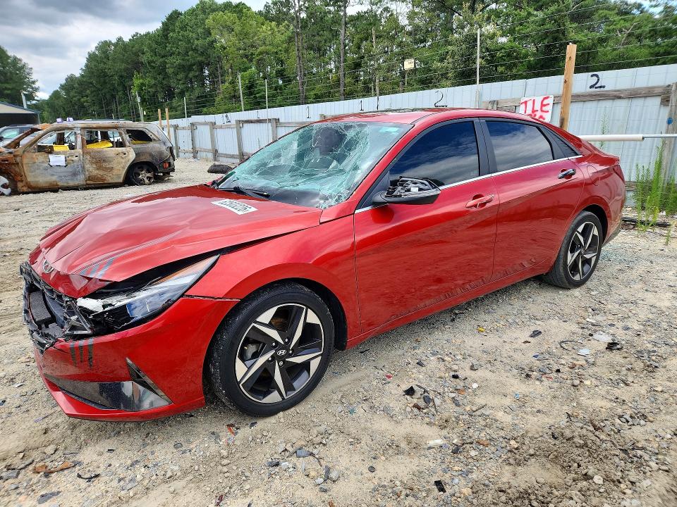 Продаж на аукціоні авто 2021 Hyundai Elantra, vin: KMHLP4AG7MU074747, номер лоту: 62503226
