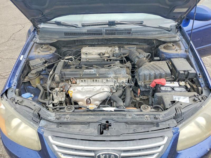 63000766 :رقم المزاد ، KNAFE222495619963 vin ، 2009 Kia Spectra مزاد بيع
