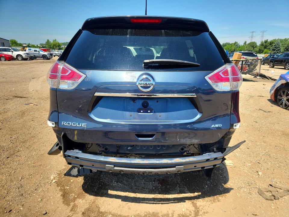 2016 Nissan Rogue მანქანა იყიდება აუქციონზე, vin: KNMAT2MV7GP659689, აუქციონის ნომერი: 59250736