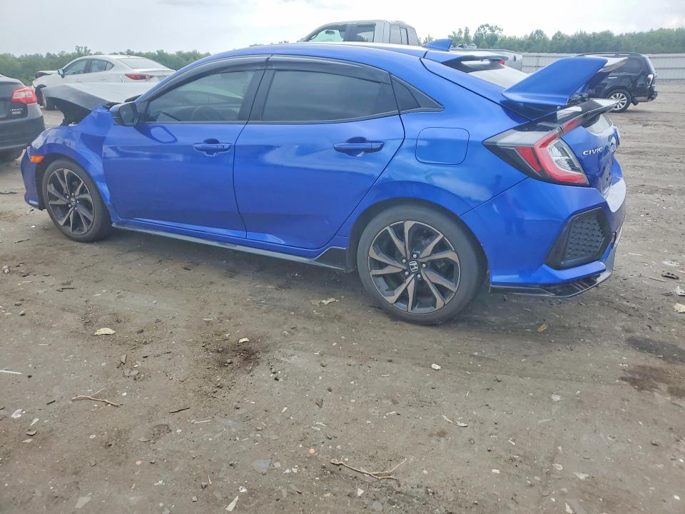 2018 Honda Civic მანქანა იყიდება აუქციონზე, vin: SHHFK7G44JU210673, აუქციონის ნომერი: 59747196