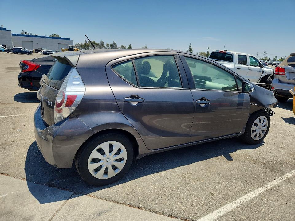 Продаж на аукціоні авто 2012 Toyota Prius C, vin: JTDKDTB30C1521045, номер лоту: 61577336