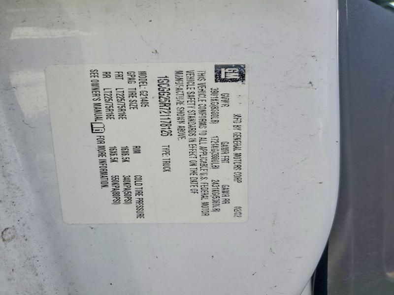 Продажа на аукционе авто 2002 Chevrolet Express G2500, vin: 1GCGG25R721178126, номер лота: 59893426