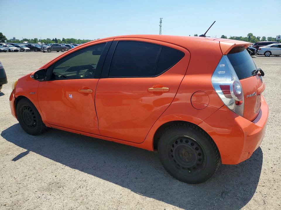 2012 Toyota Prius C მანქანა იყიდება აუქციონზე, vin: JTDKDTB31C1030516, აუქციონის ნომერი: 60765326