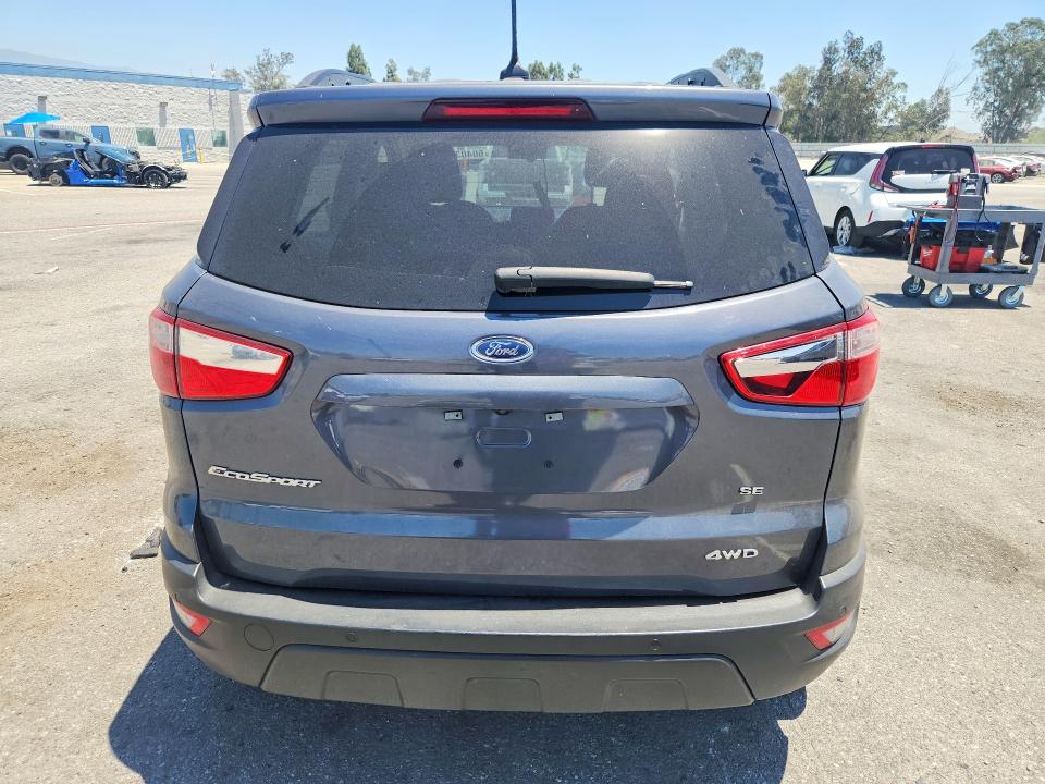 2021 Ford Ecosport მანქანა იყიდება აუქციონზე, vin: MAJ6S3GL9MC449015, აუქციონის ნომერი: 60403816