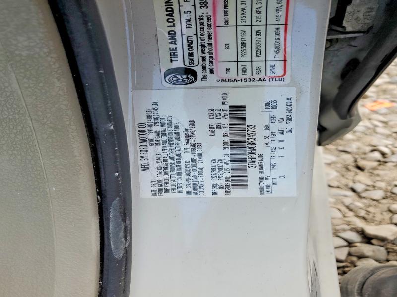 Aukcja sprzedaży 2011 Ford Fusion, vin: 3FAHP0HA0BR342732, numer aukcji: 85772015